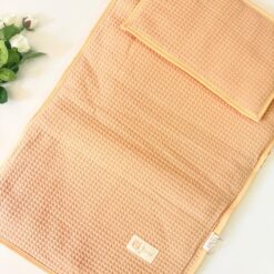 Matelas rembouré gaufré avec Coussin Assorti