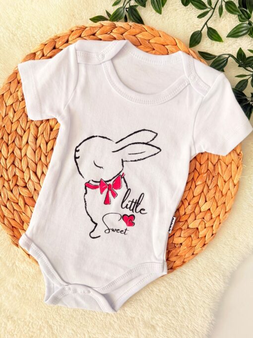 Body panda courtes manches : Mignon et tout doux