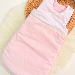 Gigoteuse Sécurisée 0-6 Mois - Rose poudré