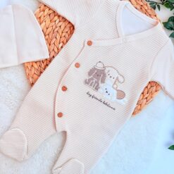 Grenouillère Élégante en Coton Pur pour l'Hiver