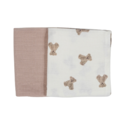 Set de 2 Couvertures en Mousseline de Coton 80x90 cm – Bebekevi